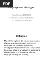 Language and Ideologies