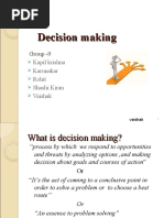 Decision Making1