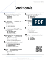 Conditionals Quiz 3