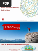 Huawei FusionCloud Desktop DaaS Solution Promotional Overview Presentation