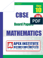 Maths Class X Sample Paper 03 For Board Exam 2019 PDF