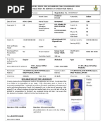 Application Form For Unmarried Male Candidates For Selection As Airmen in Indian Air Force