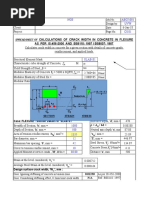 Crack Width L - Steps - 75mm 4.56 M