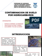 Contaminacion de Suelo Por Hidrocarburos