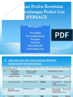 Organisasi Profesi Kesehatan Dan Perkembangan Profesi Gizi