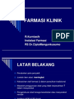 Pengantar Farmasi Klinik