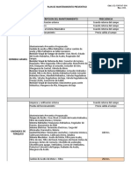 Plan de Mantenimiento