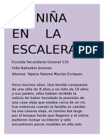 La Niña en La Escalera