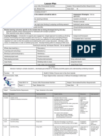 PNR Day 1 Lesson Plan Attendance