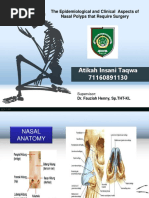 Atikah Insani Taqwa 71160891130: The Epidemiological and Clinical Aspects of Nasal Polyps That Require Surgery