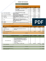 Project Cost Analysis: Proposed Product/Service Crytocurrency Mining