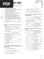 Diagnostic Test b1