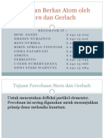 Percobaan Berkas Atom Oleh Stern Dan Gerlach