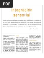 Integracion Sensorial - Barbara Viader