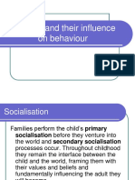 Families and Their Influence On Behaviour