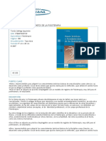 Bases Teóricas y Fundamentos de La Fisioterapia PDF