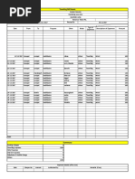 Travelling Bill Details Name: Designation: Reporting To Bank Account No. Advance Taken Rs. Period From Period To