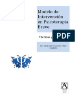 Modelo de Intervención en Psicoterapia Breve