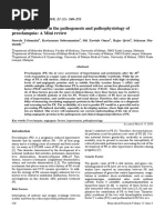 Angiogenic Factors in The Pathogenesis and Pathophysiology of Preeclampsia A Mini Review