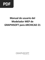 07 Manual de Usuario Del Modelador MEP de GRAPHISOFT