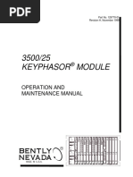 3500 25 Keyphasor Module Operations and Maintenance Manual 1