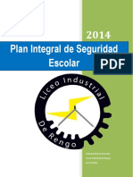 Plan Integral de Seguridad Escolar