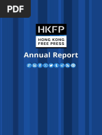 Hong Kong Free Press 2017 Annual Report & Transparency Report