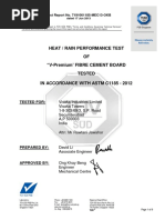 Heat Rain Test Astm c1185