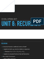 Unit 8 - Recursion