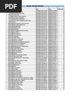 Guia de Extenciones Telefonica - Una