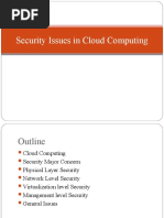 Security Issues in Cloud Computing