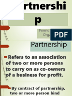 Forms of Business Organization