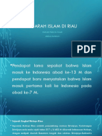 Sejarah Islam Di Riau