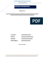 A) Informe Topografico MODELO.