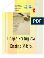 Apostila Português Ensino Médio