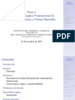 Sintaxis de La Lógica Proposicional