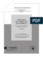 Tratado de Derecho de Familia - Tomo I - La Nueva Teoria Institucional y Jurídica de La Familia - Enrique Varsi