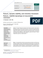 Posture, Dynamic Stability, and Voluntary Movement