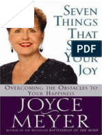 Seven Things That Steal Your Jo - Joyce Meyer PDF