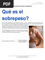 Programa Control Sobrepeso