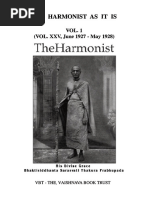 The Harmonist As It Is No 1 PDF