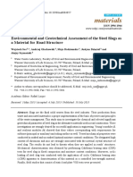 Materials: Environmental and Geotechnical Assessment of The Steel Slags As A Material For Road Structure