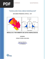 M 02. Obtencion y Tratamiento de Inf Hidrologica