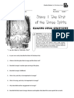 Christmas Carol - Stave 2 - Reading Guide Questions PDF