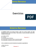 Sistema Nervoso - Exercícios