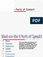 Parts of Speech