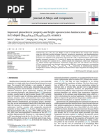 Journal of Alloys and Compounds: Wei Li, Zhijun Xu, Ruiqing Chu, Peng Fu, Guozhong Zang