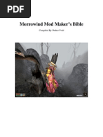 Morrowind Mod Makers Bible