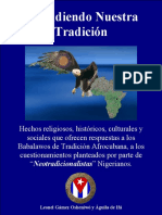 Defendiendo Nuestra TradiciónTomo-I Leonel Gámez Osheniwó y Águila de Ifá