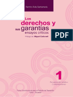 ÁVILA Ramiro 2011 "Los Derechos y Sus Garantías. Ensayos Críticos"